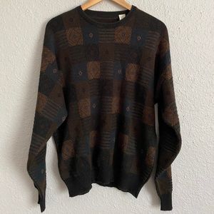 Vintage Patchwork Sweater